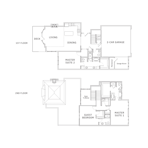 3 Bedroom Floor Plan | Leawood Kansas Apartments | Mission 106