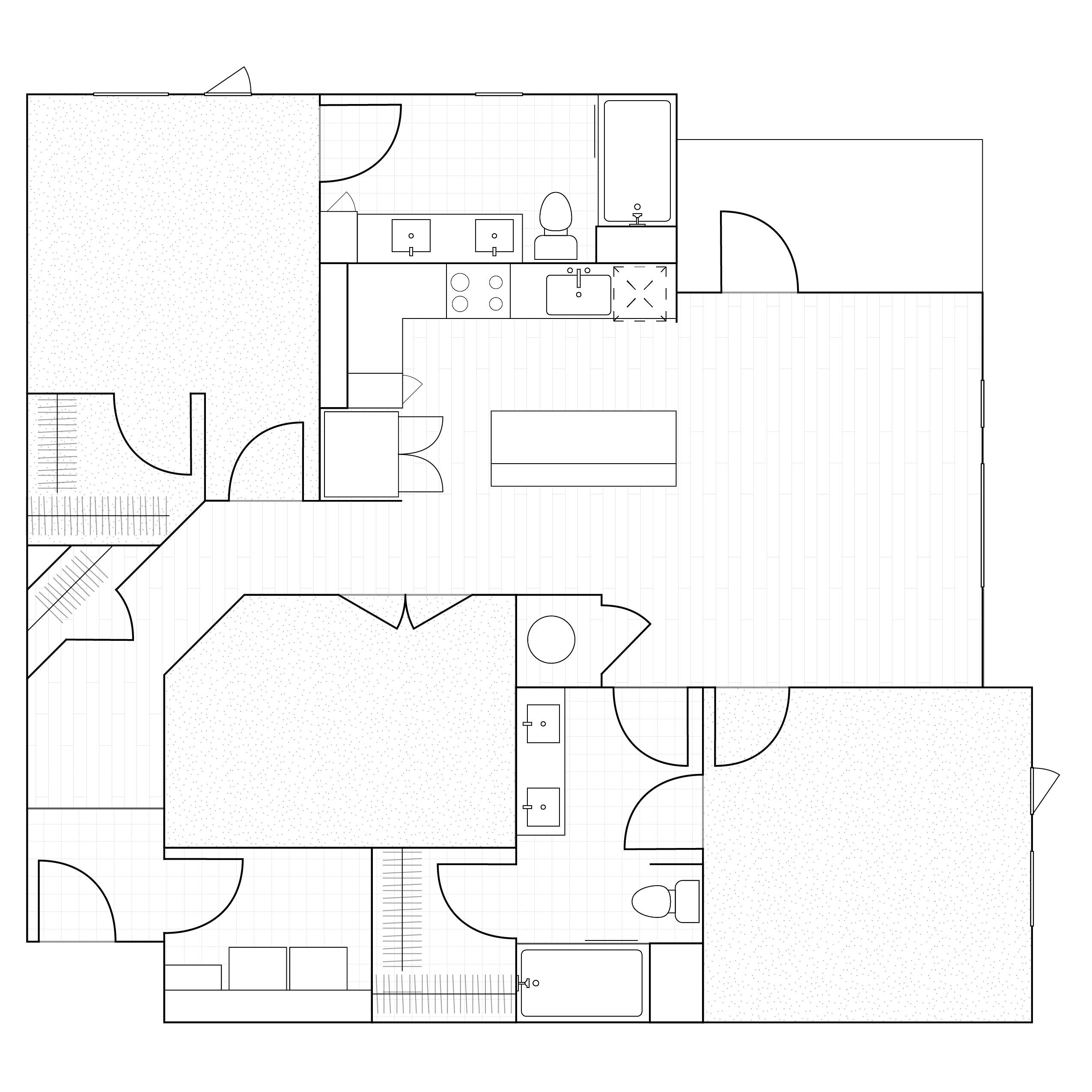 2D drawing of a 1322 sq ft spacious two-bedroom unit with a den, designed for upscale living with large living areas and modern amenities.