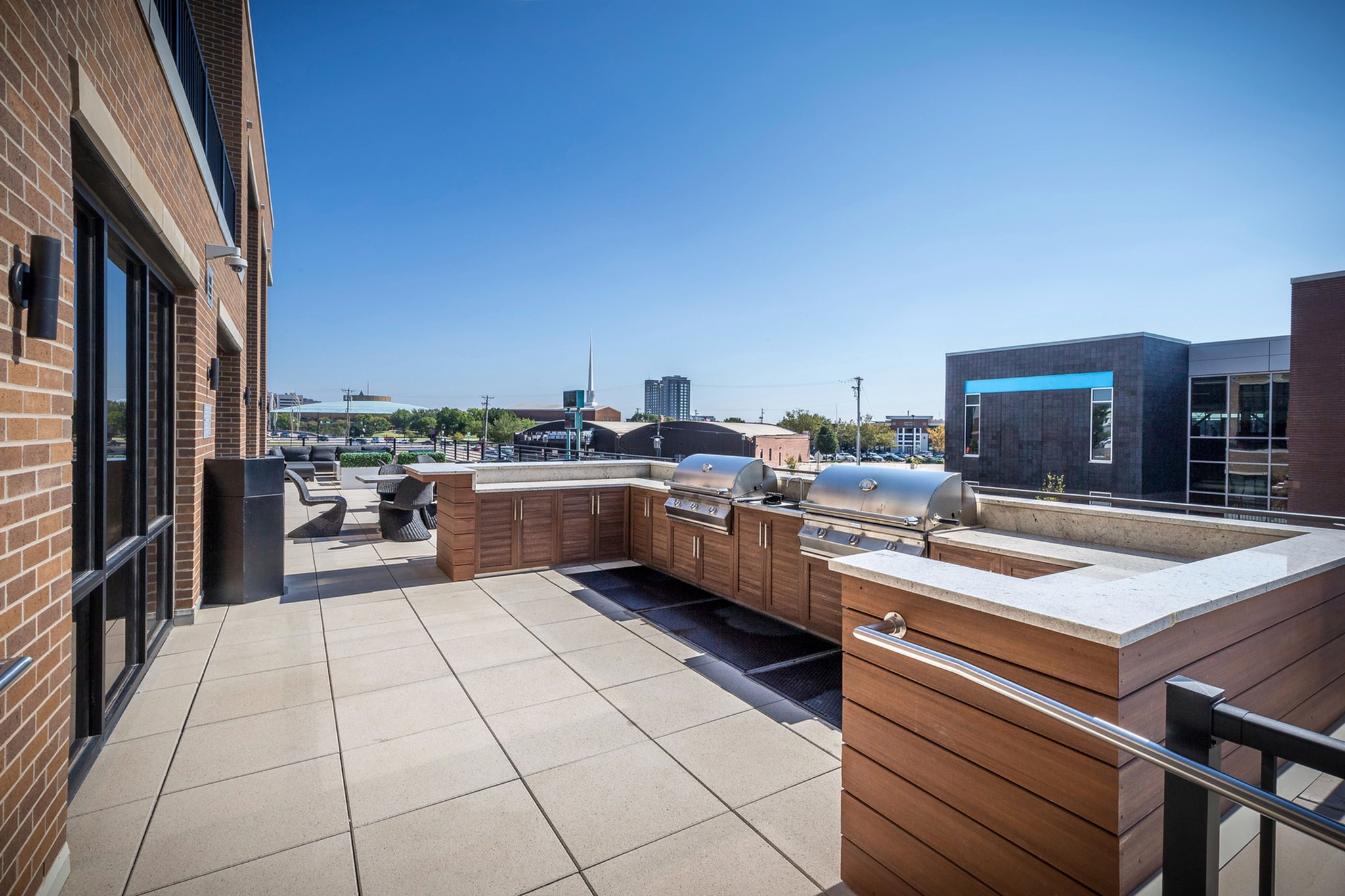 Gourmet Outdoor Kitchen Areas with Gas Grills