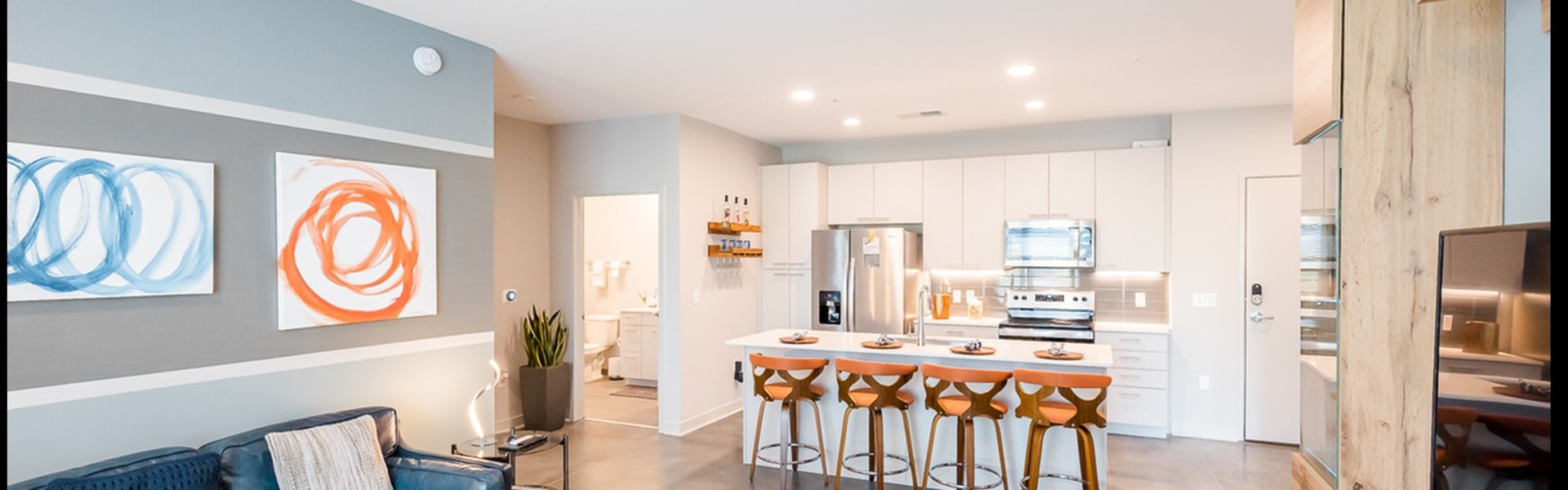 The Back Yard at One North Model Unit