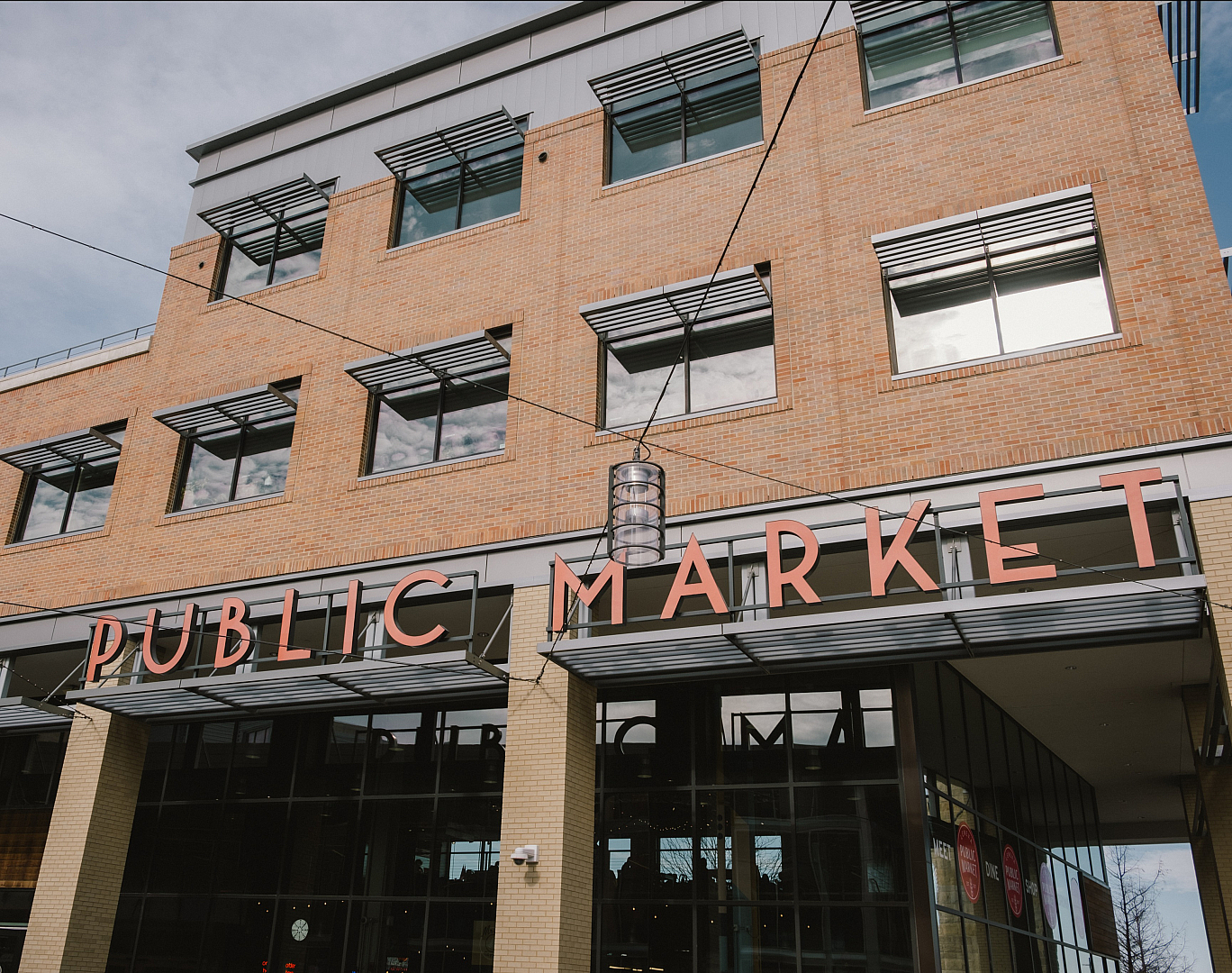 The Public Market in walkable Lenexa City Center, steps from The Lofts boutique apartments