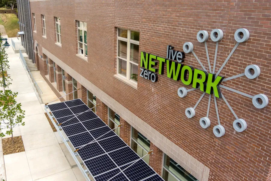 NetWork Building Sign - Net Zero