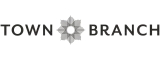 Elegant Town Branch logo featuring a sleek, modern design with a geometric starburst pattern.