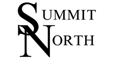 Elegant logo for Summit North Apartments featuring bold typography.