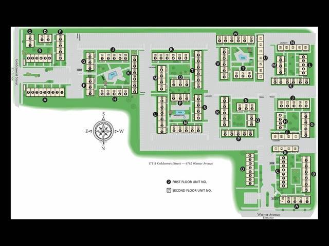 Regency Palms Site Map