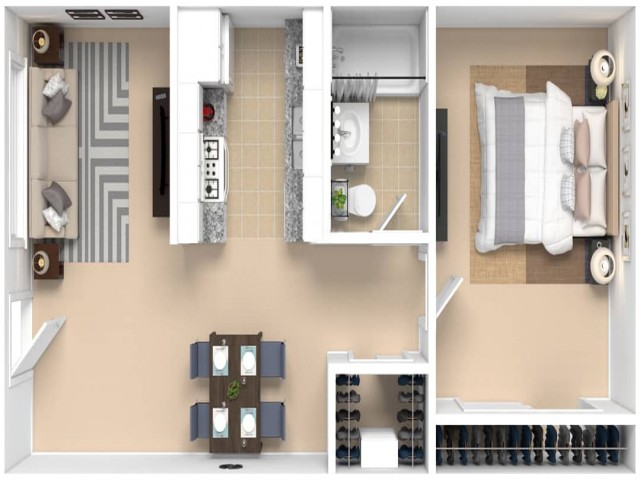 Plan A - Interior