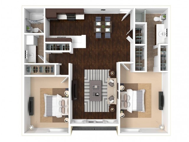 Plan B | 2 Bed Apartment | The Gallery