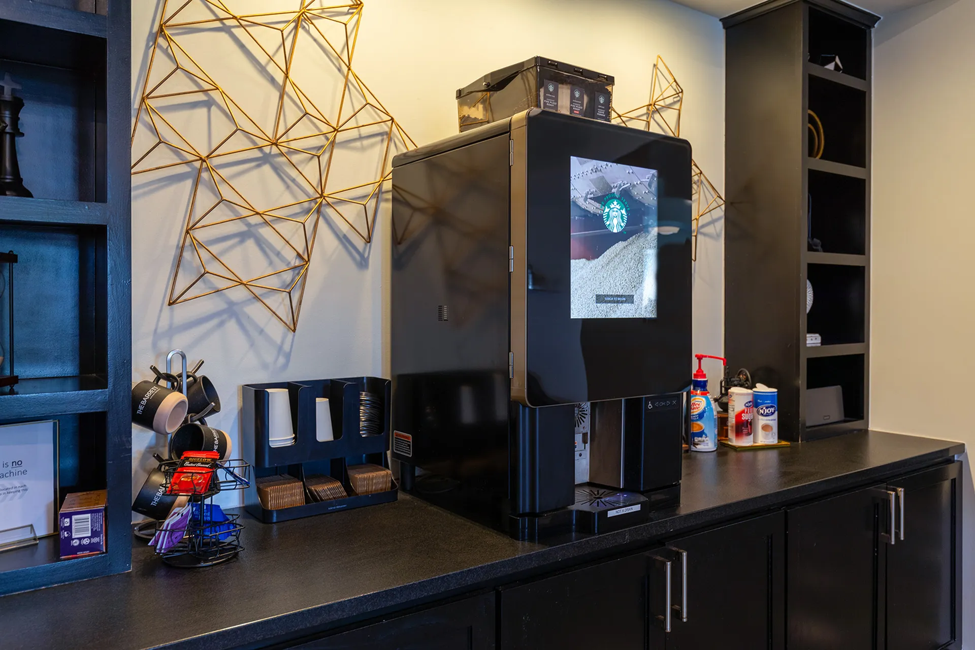 Starbucks Coffee Station in Lounge