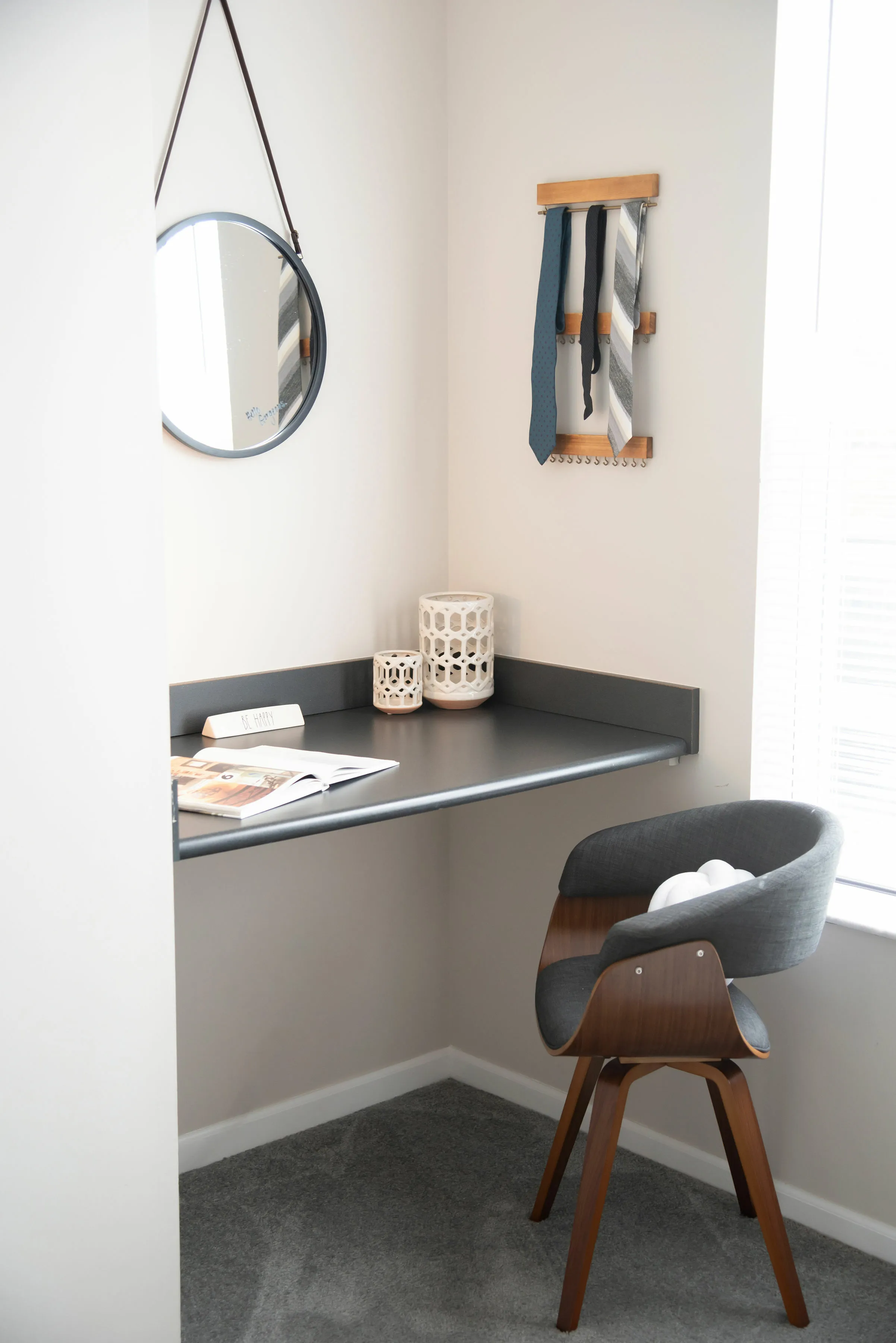 Chic Home Office Nook