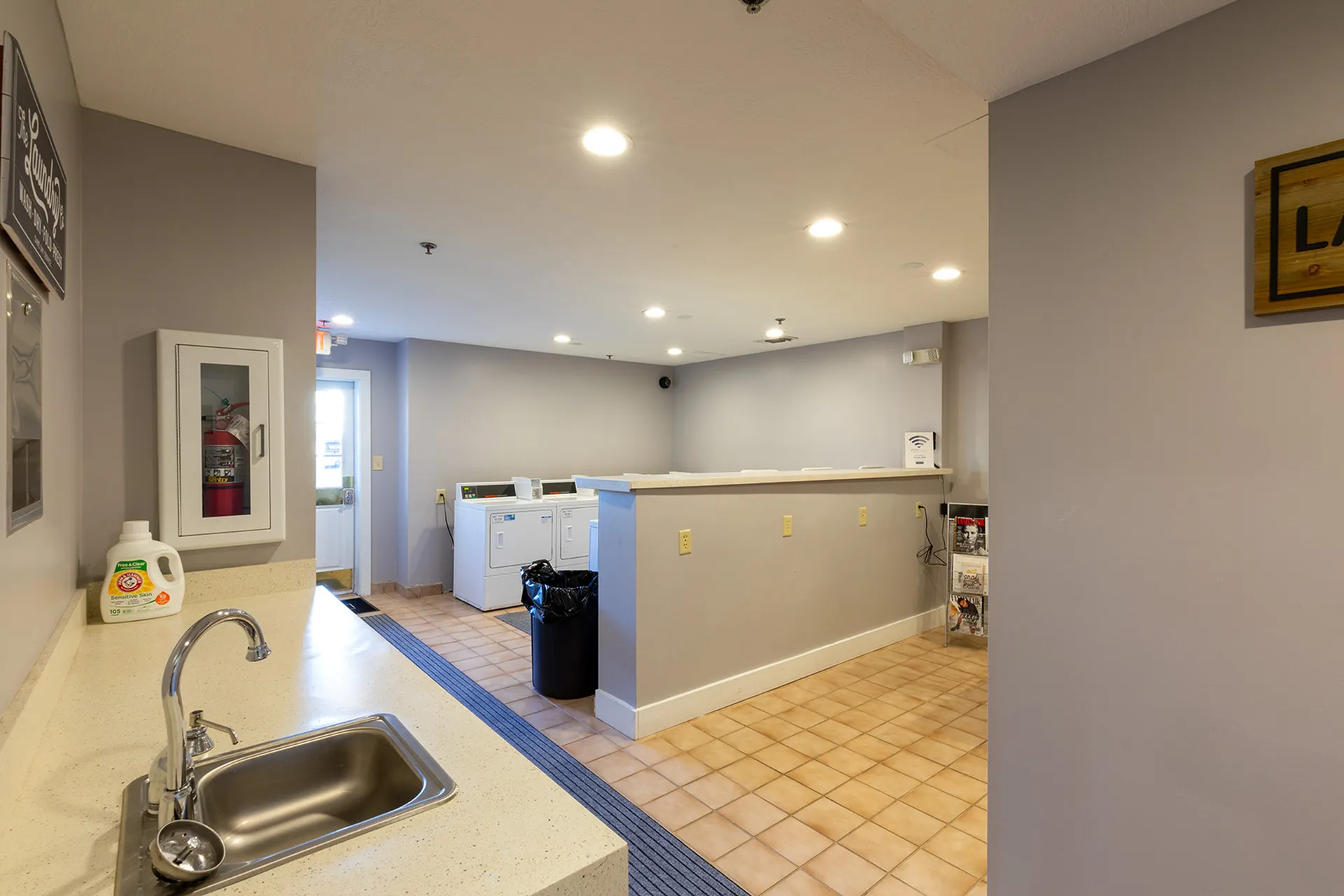 Modern Laundry Facility