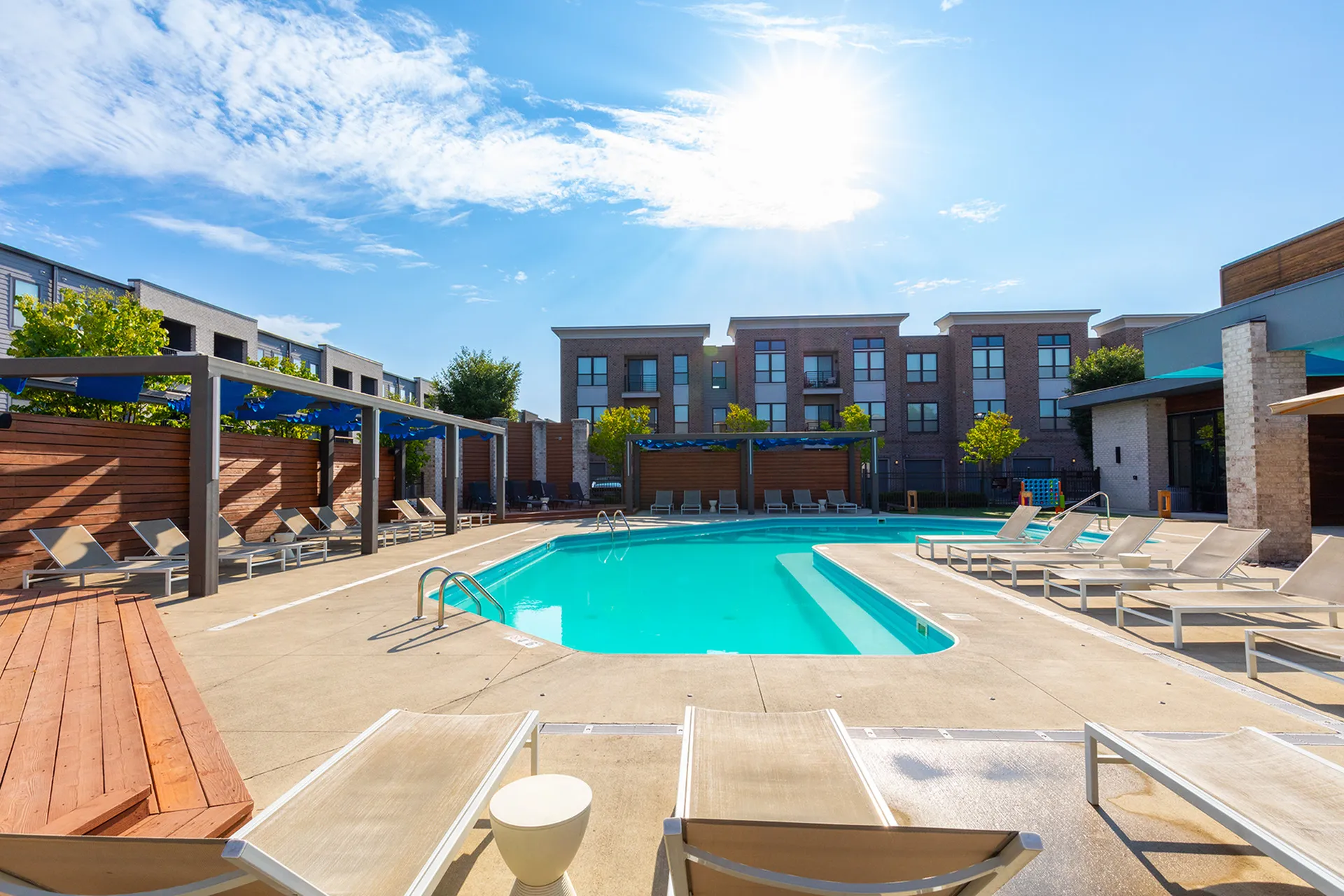 Luxury Pool Area