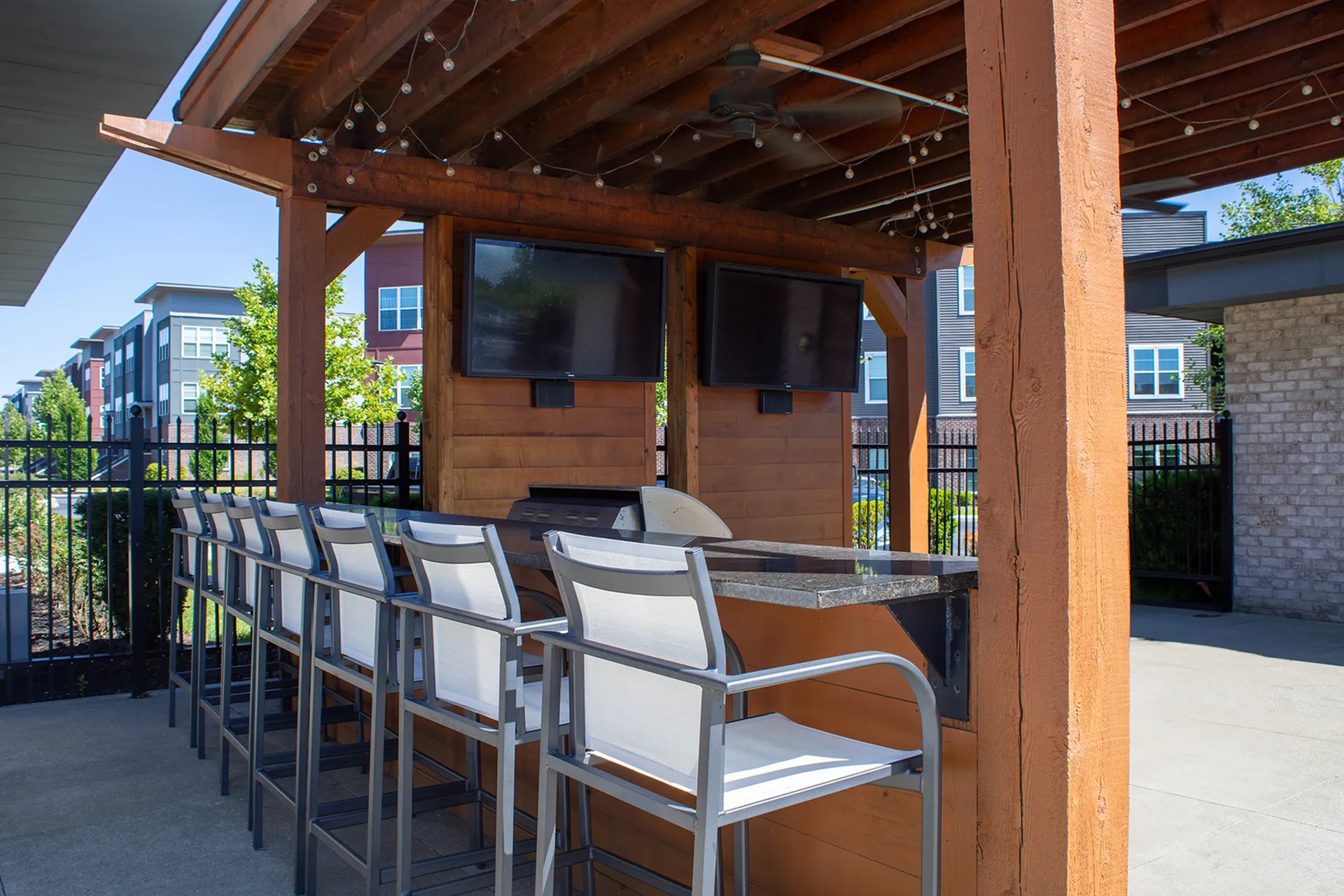 Community Grill Area