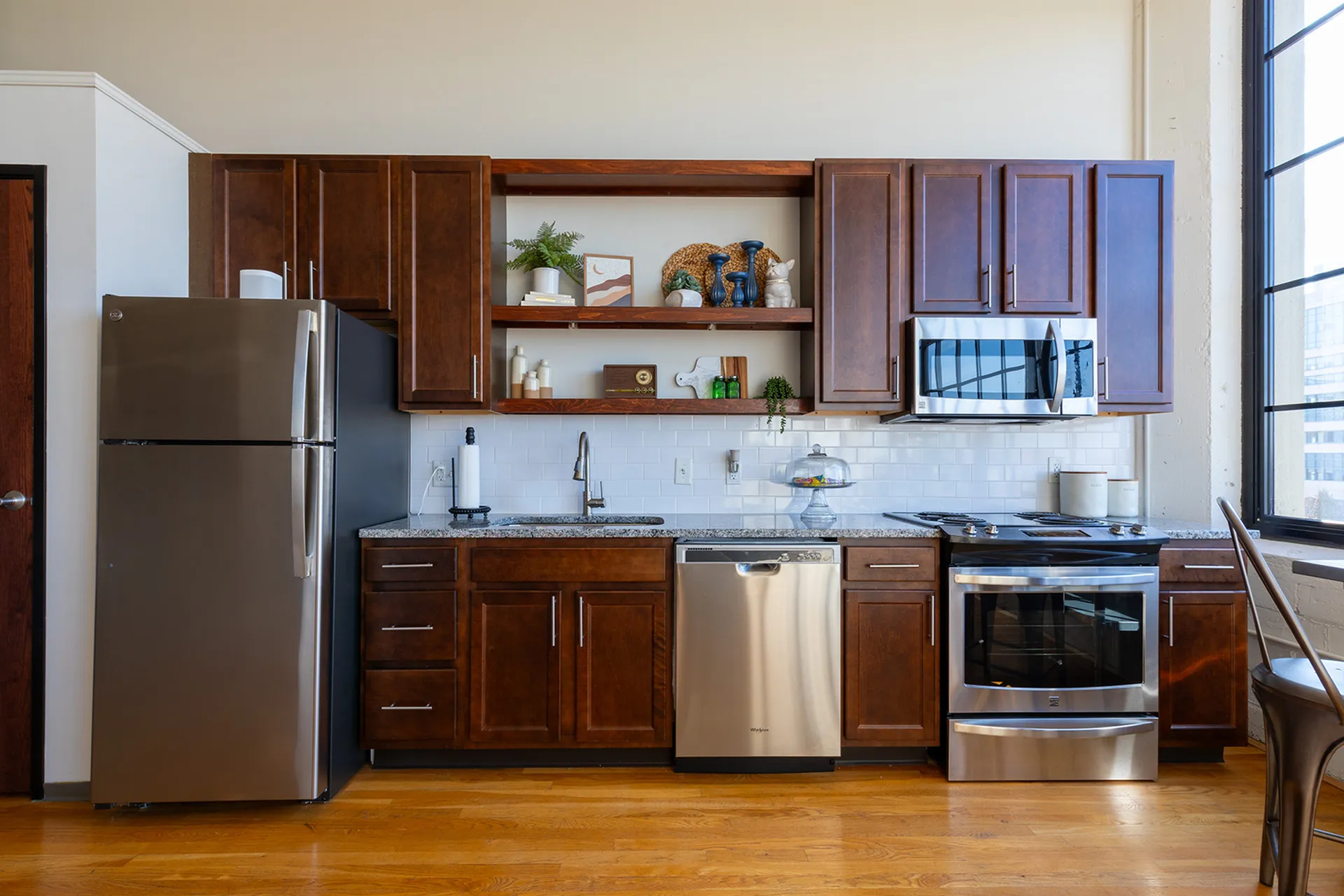 Dark Kitchen Cabinetry