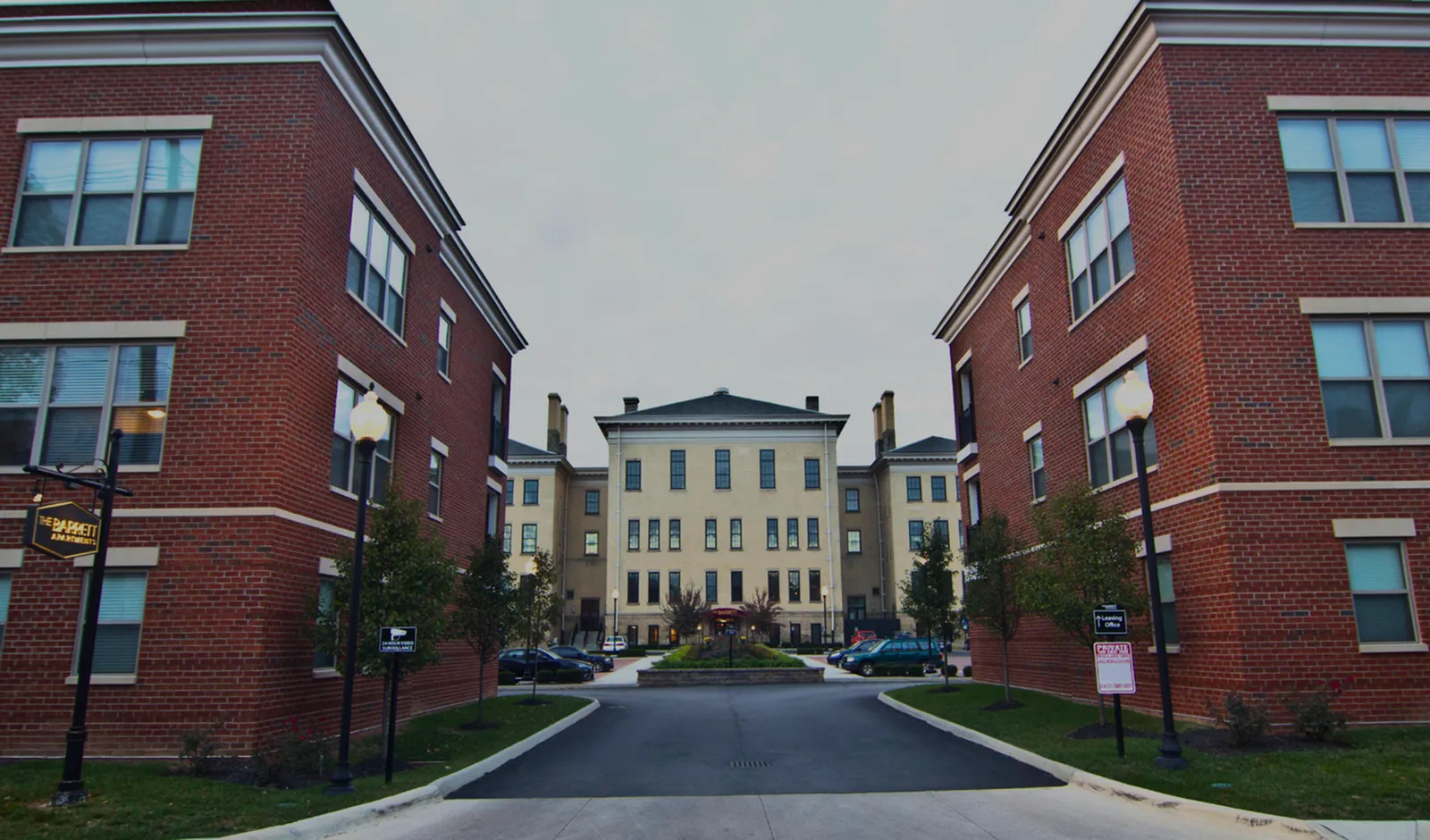 The Barrett Exterior