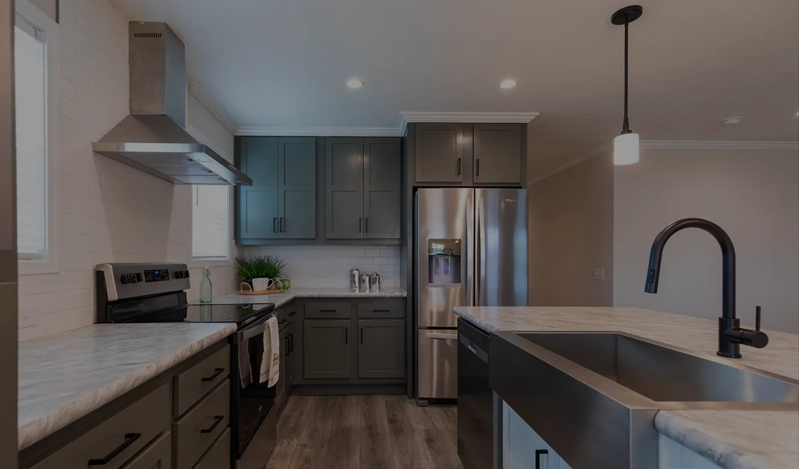 Ponderosa Mobile Homes Kitchen
