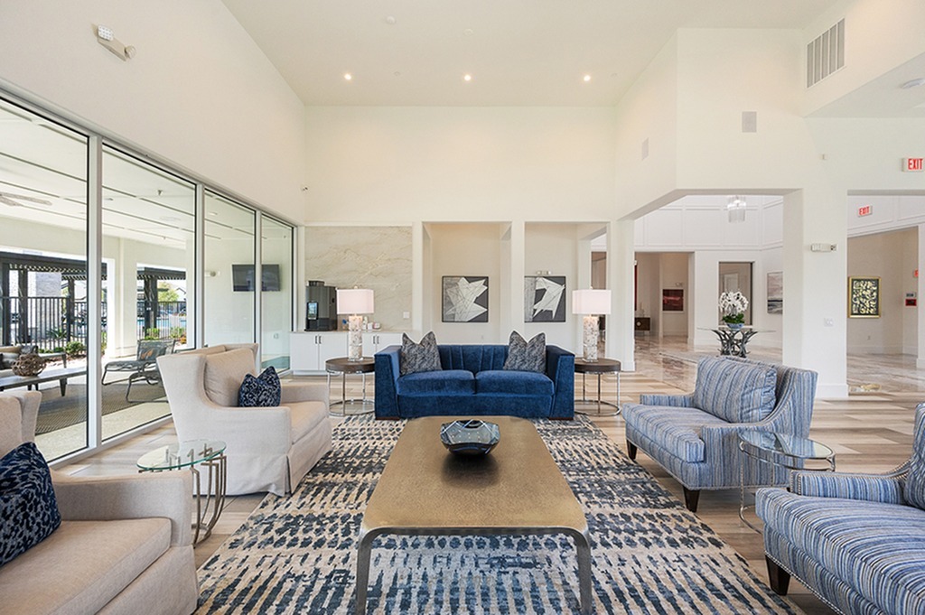 Luxe Prosper Clubhouse | The Luxe of Prosper | Apartments In McKinney TX