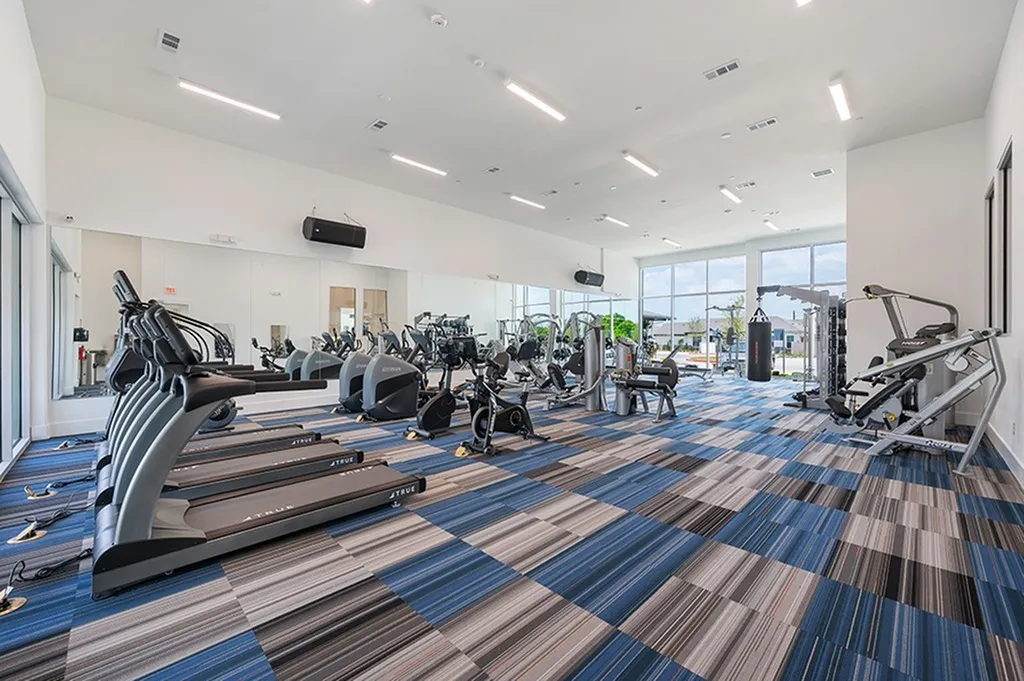 Resident Fitness Center | The Luxe of Prosper | Apartments McKinney TX