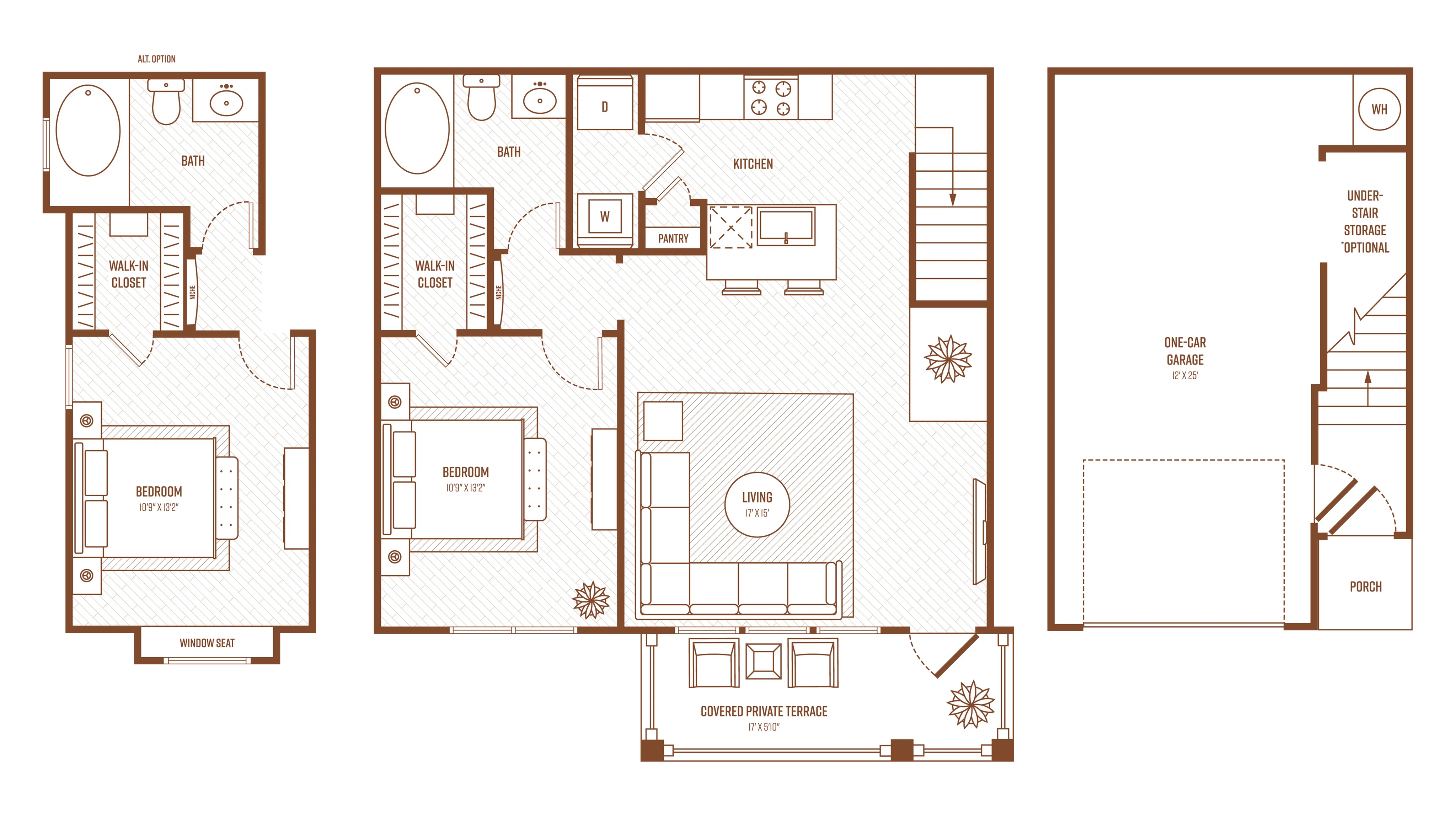 1 Bedroom 1 Bath, 1270 Square Feet