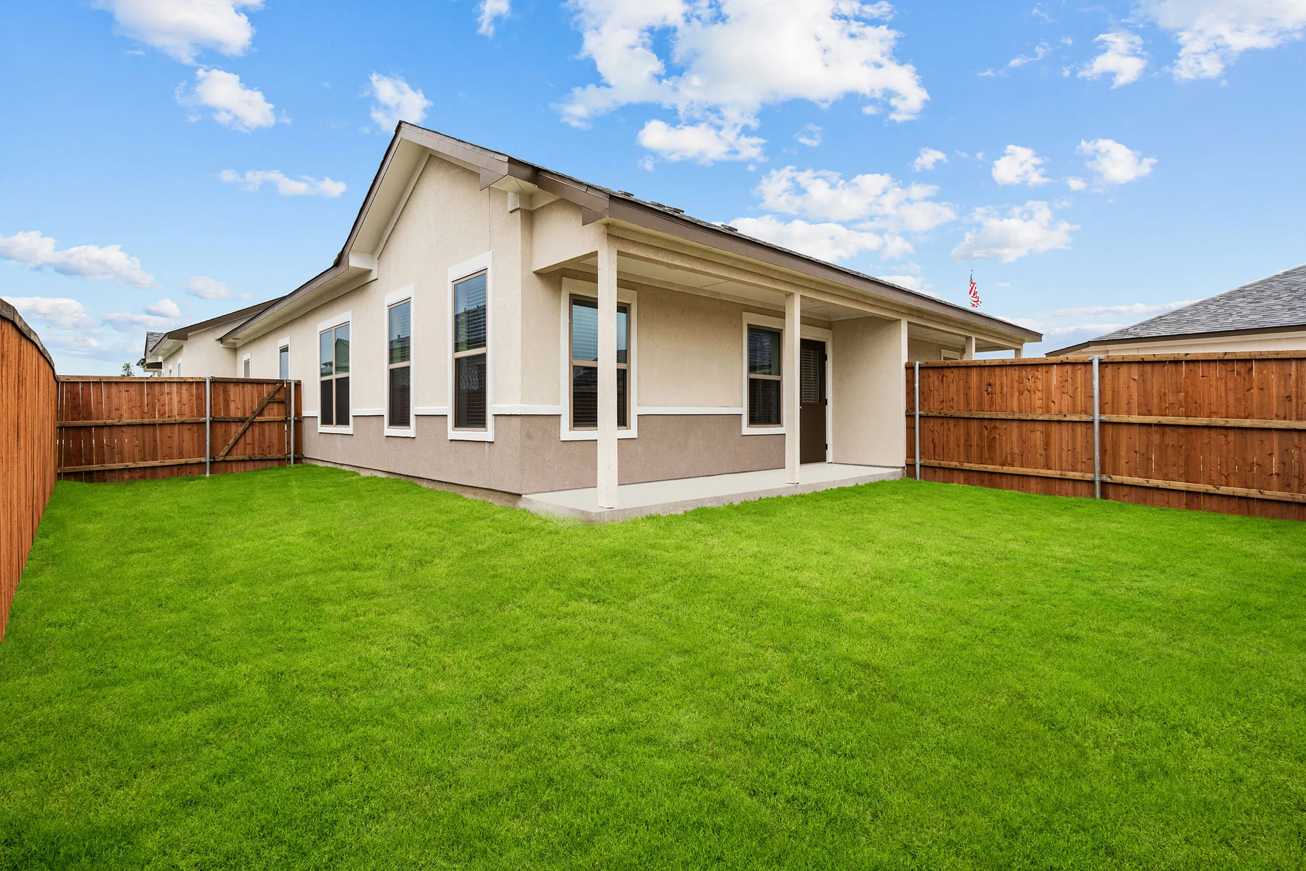 Private Fenced Yard