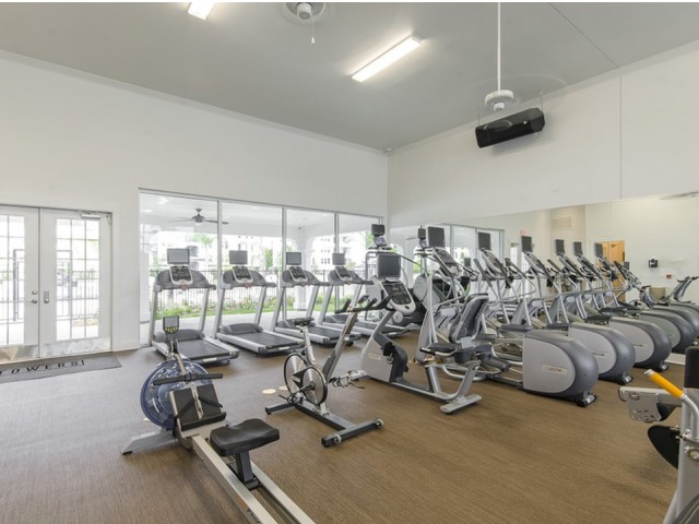 24-Hour High-Tech Fitness Center with Cardio Theater