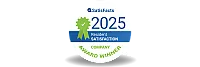 Award-winning 2025 Resident Satisfaction badge highlighting exceptional company standards.