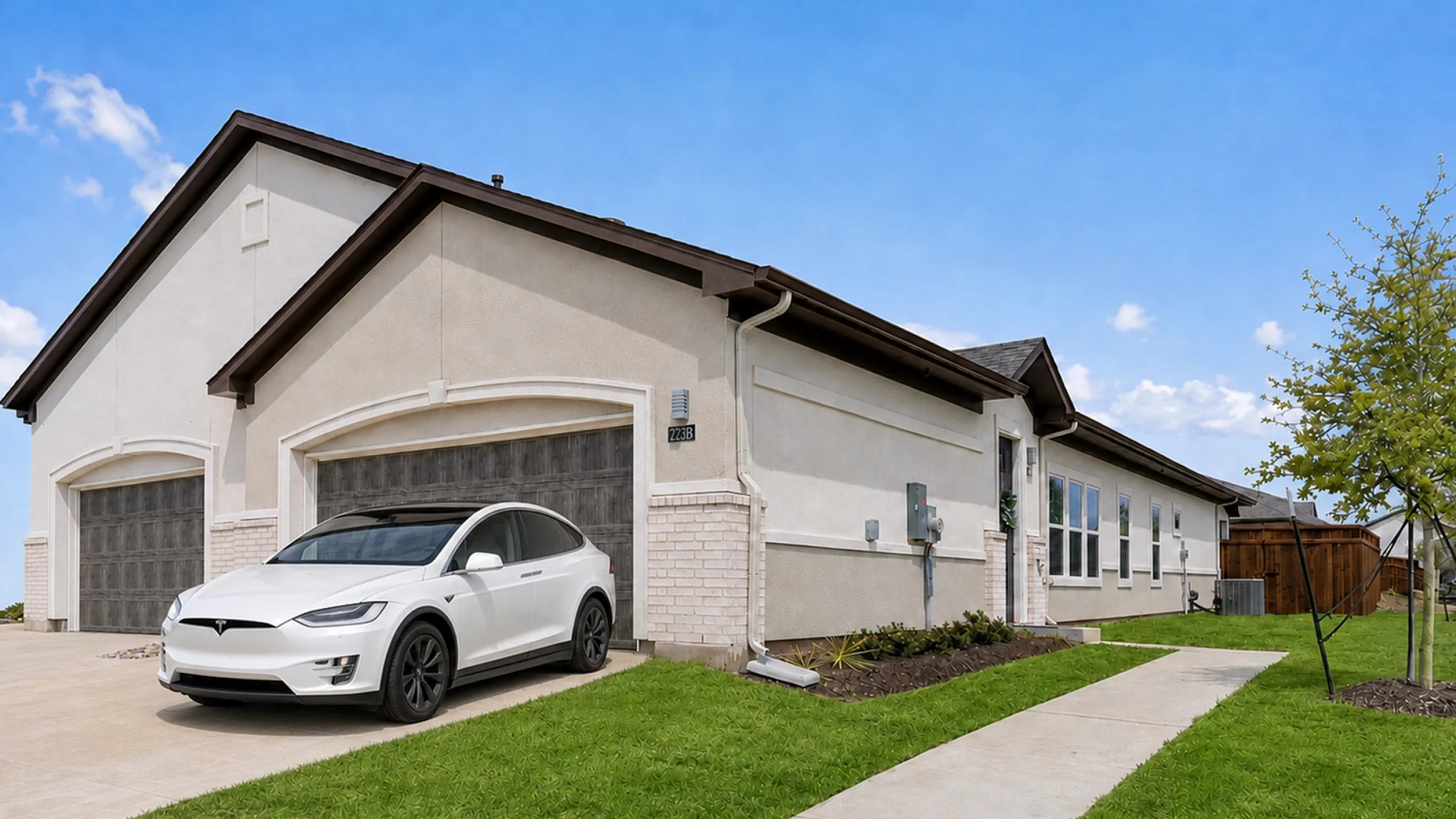 Mansions of Denton - Modern Exterior