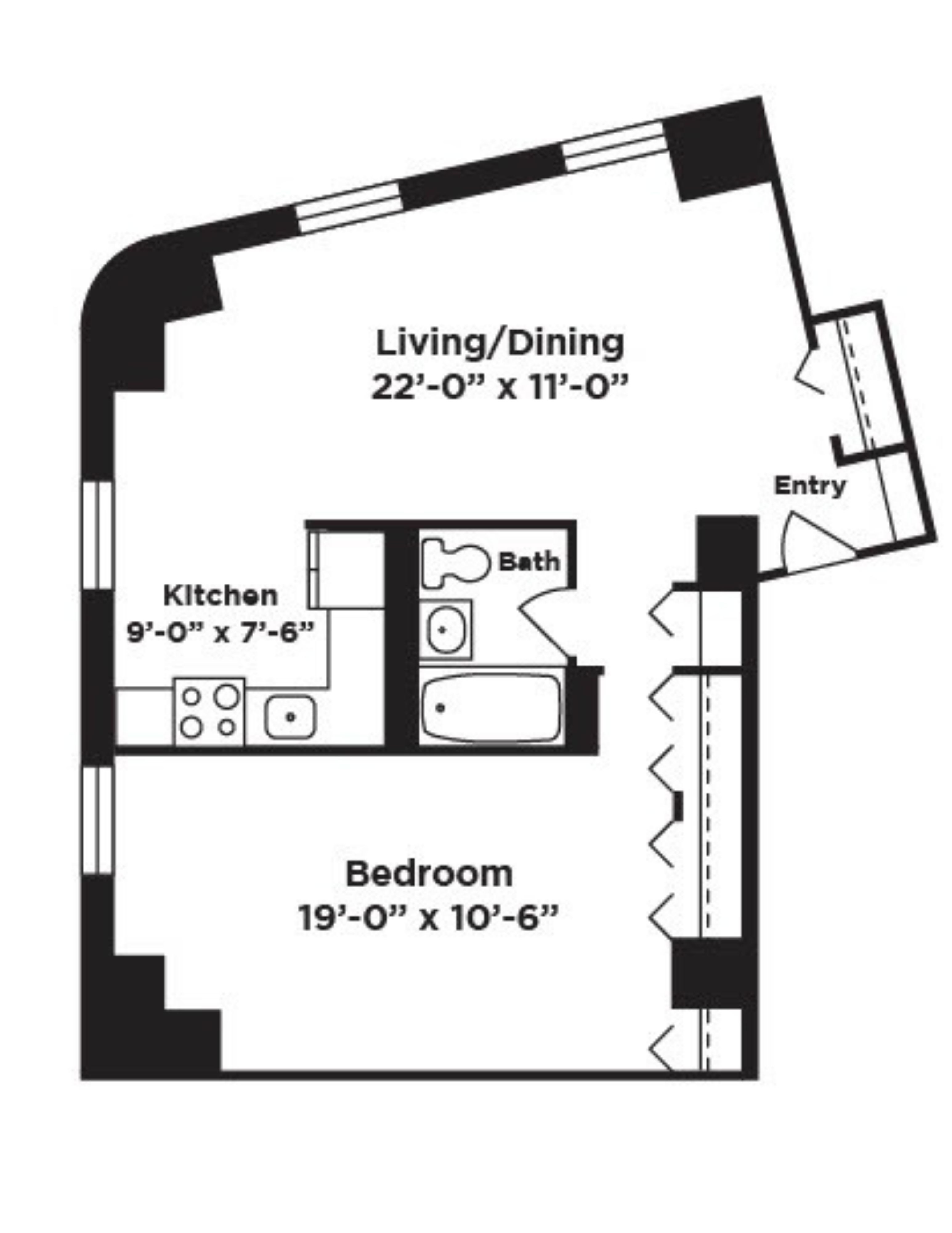 A5 1 Bed Apartment ster Hall apartments near university of