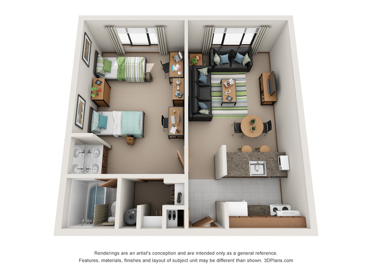 Meridian on College Avenue Apartment Rentals penn state off campus