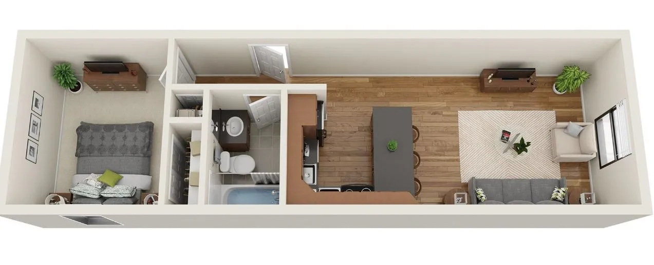 Falcon Court 7 1 Bed Apartment Live South Side pittsburgh apartments