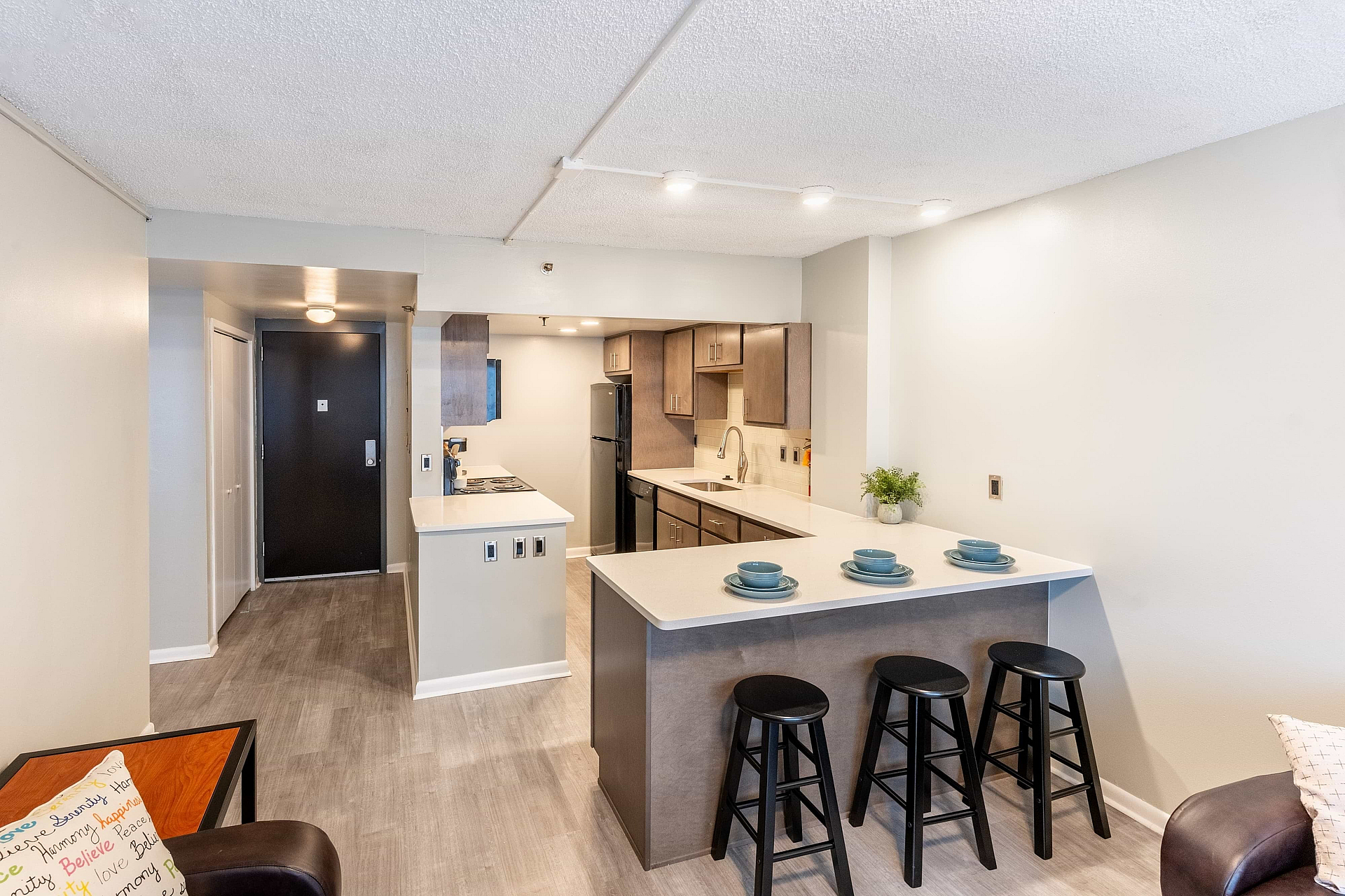 Modern Living Space in Off Campus PSU Apartment Housing