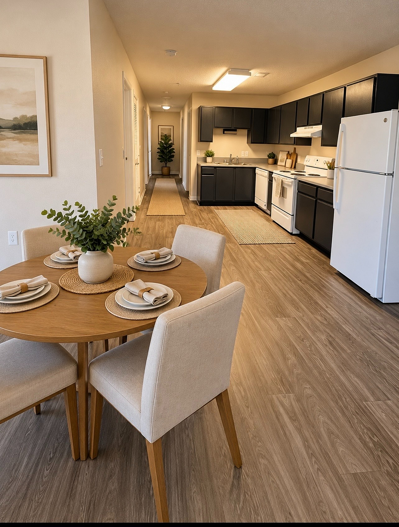 Hallmark at The Park - Dining Kitchen Area