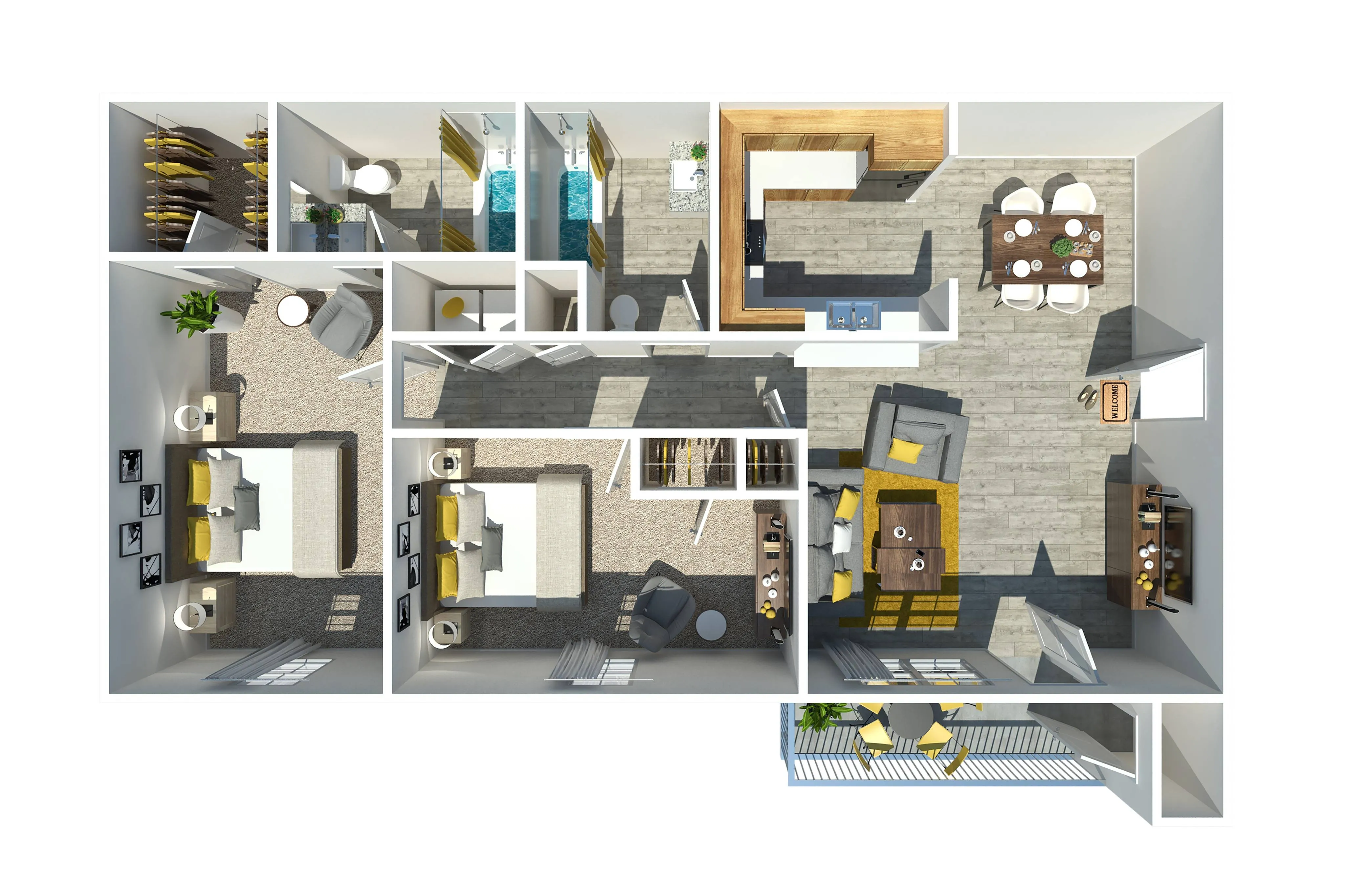 2 Bedroom