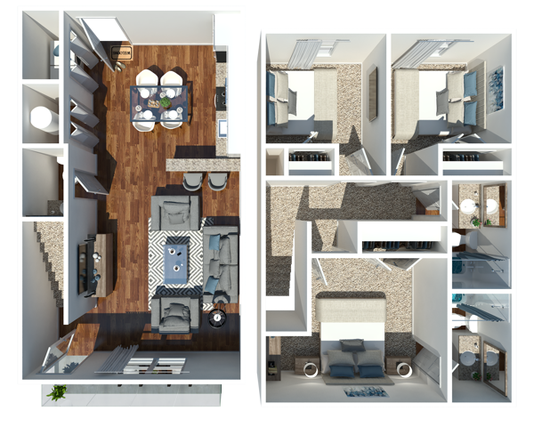 Three Bedroom