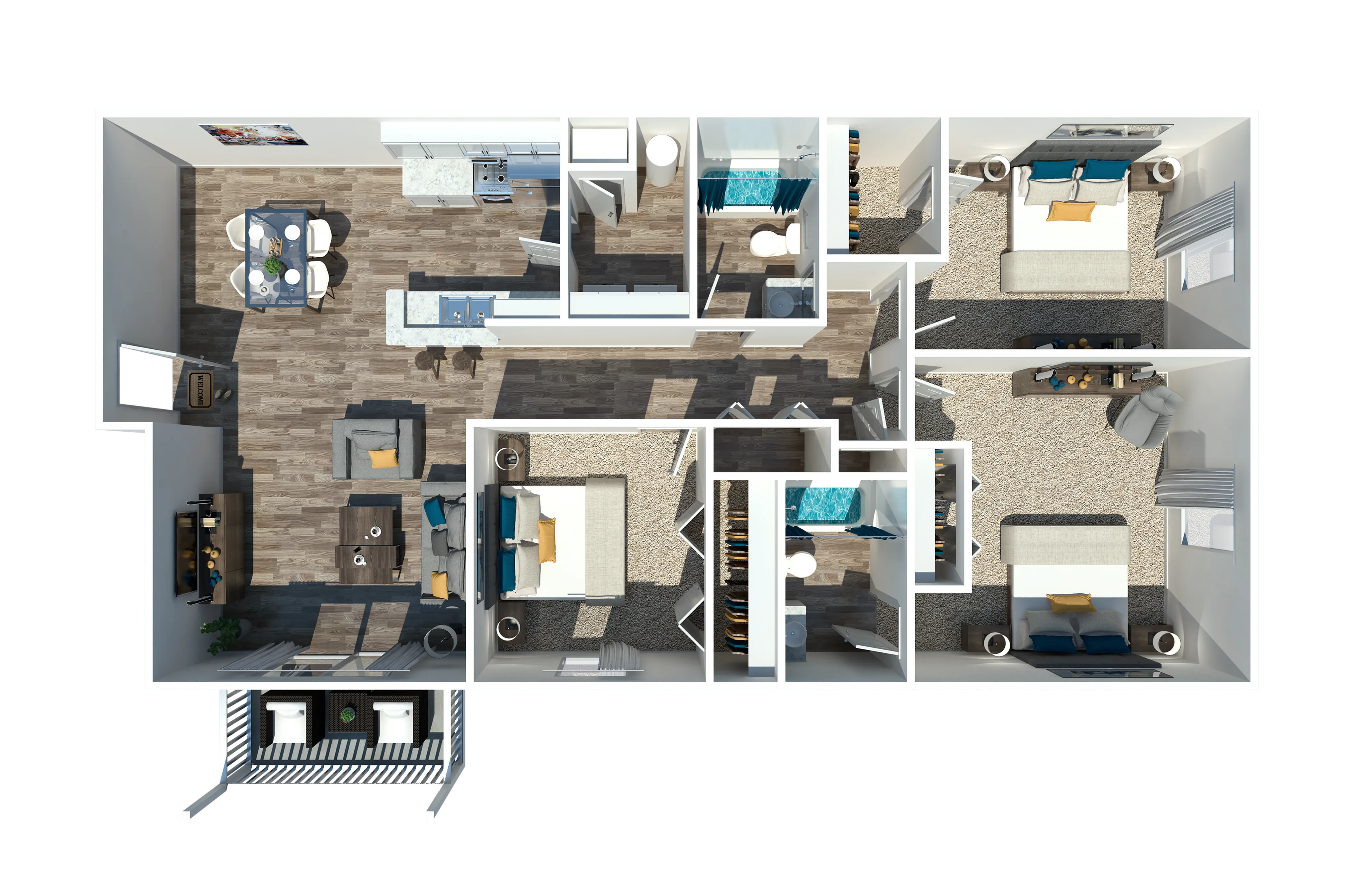 3 Bedroom