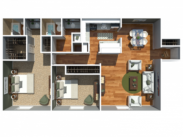 Chowning Square - 2 Bedroom