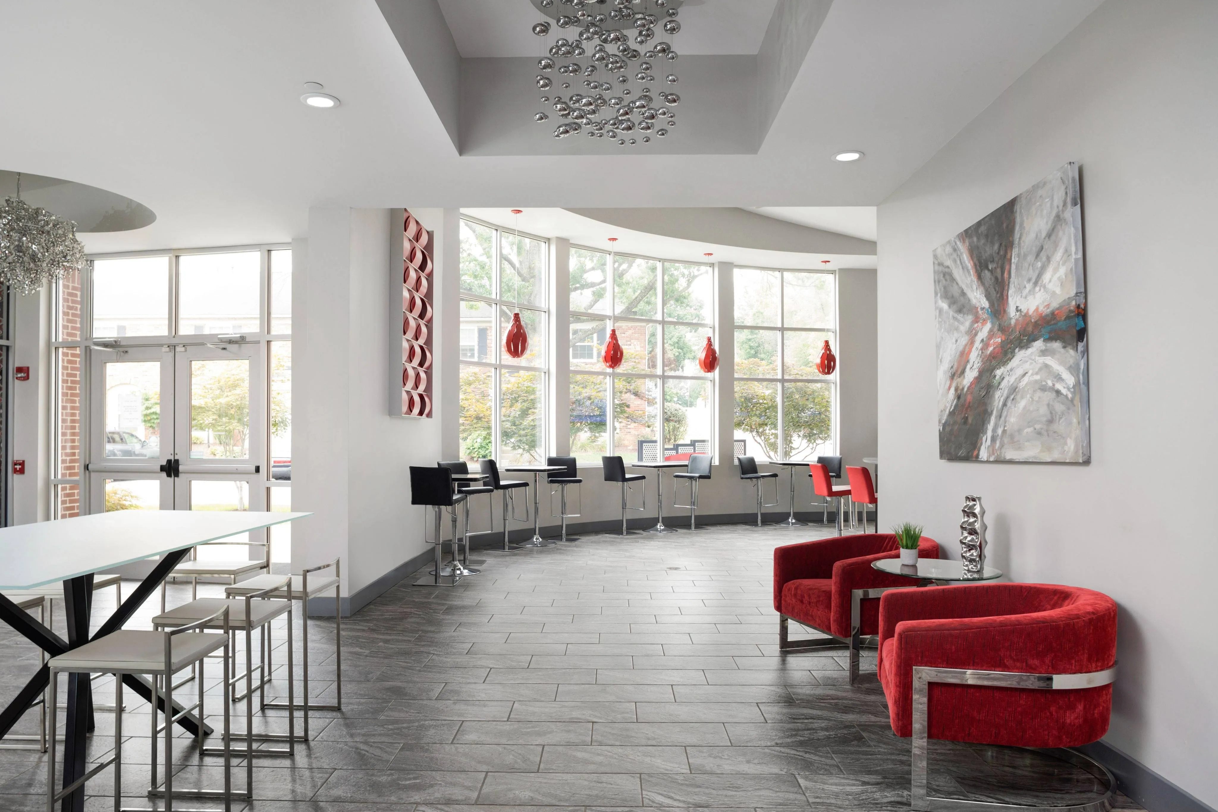 Community Clubhouse with Kitchen, Lounge, TV