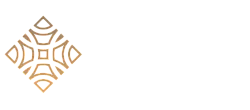 Modern Fitzgerald logo featuring geometric brown diamond shapes.