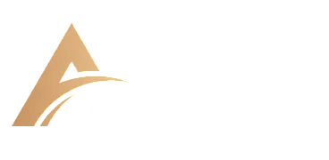 Modern Artisan West logo with a sleek, gold and black design.