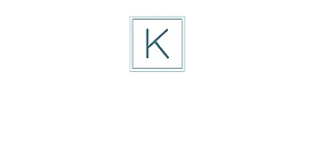 Elegant logo for The Kensington, featuring a stylish 'K' emblem in a sophisticated design.