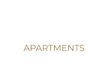 Keystone Apartments logo in elegant white and brown font.