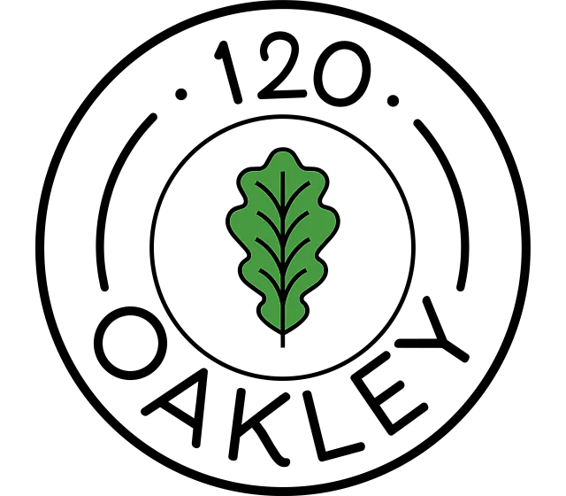 Elegant logo design featuring a vibrant green leaf, representing growth and eco-friendliness.