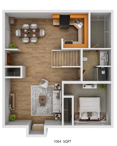 C1 Floor Plan - First Floor