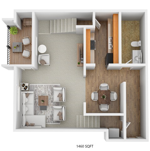 C4 Floor Plan - First Floor