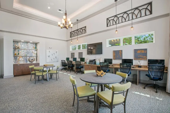 Spacious Resident Clubhouse