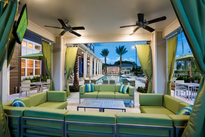 Luxurious Cabanas