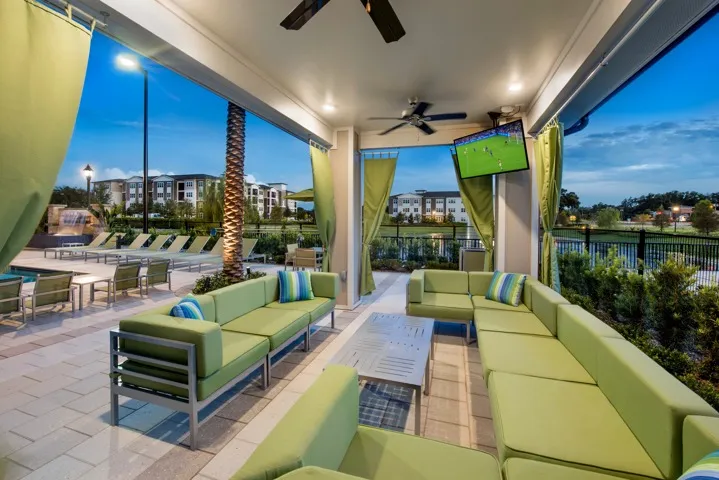 Spacious Cabanas
