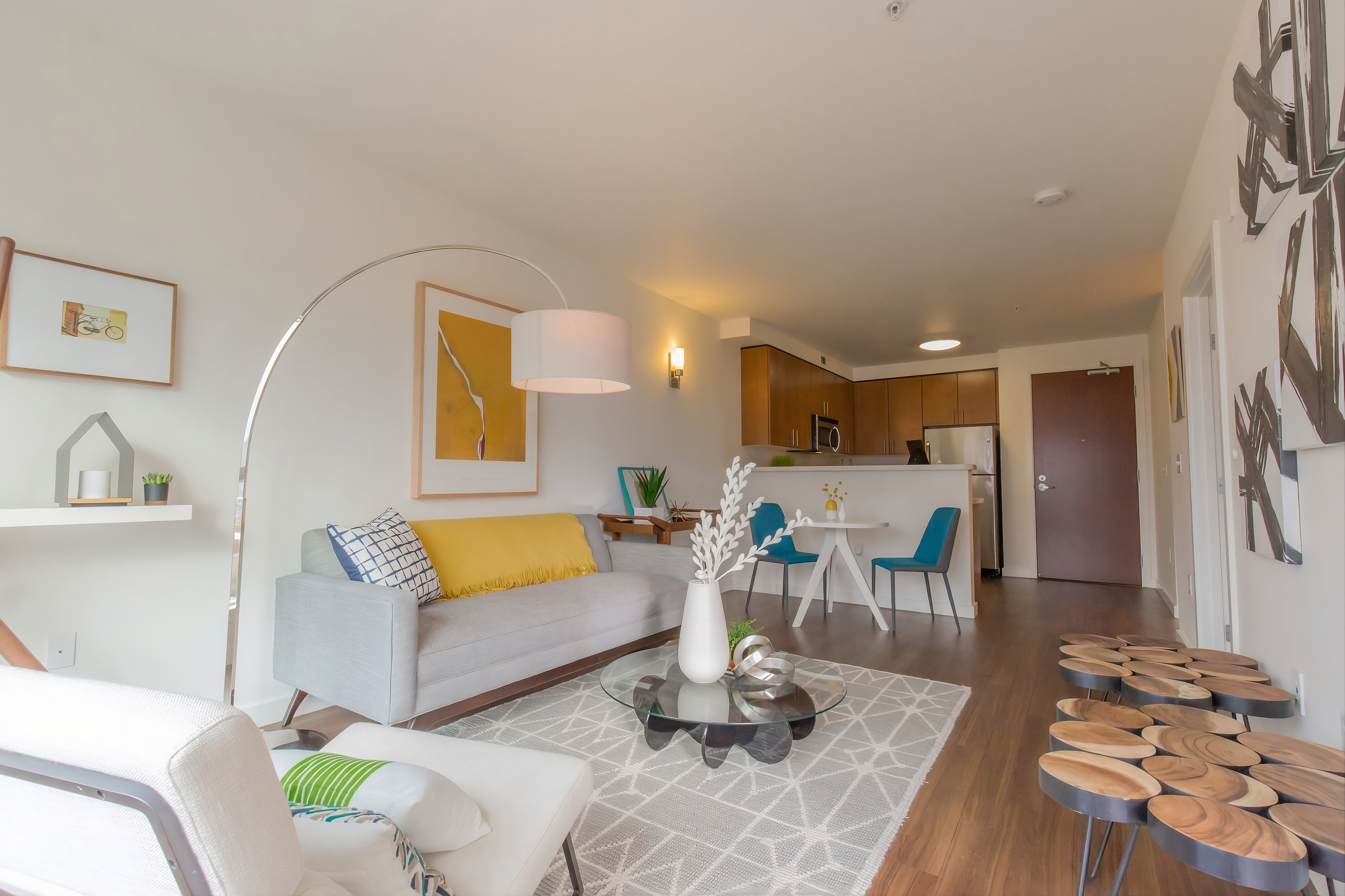 Living Room & Kitchen