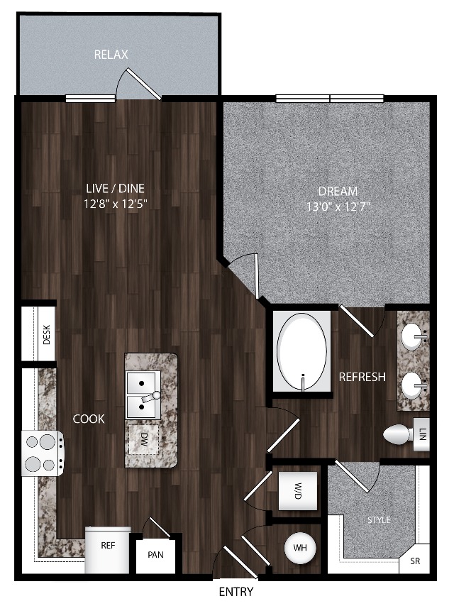 A1_Union_House_One_Bedroom_Modern_Apartment_North_Texas