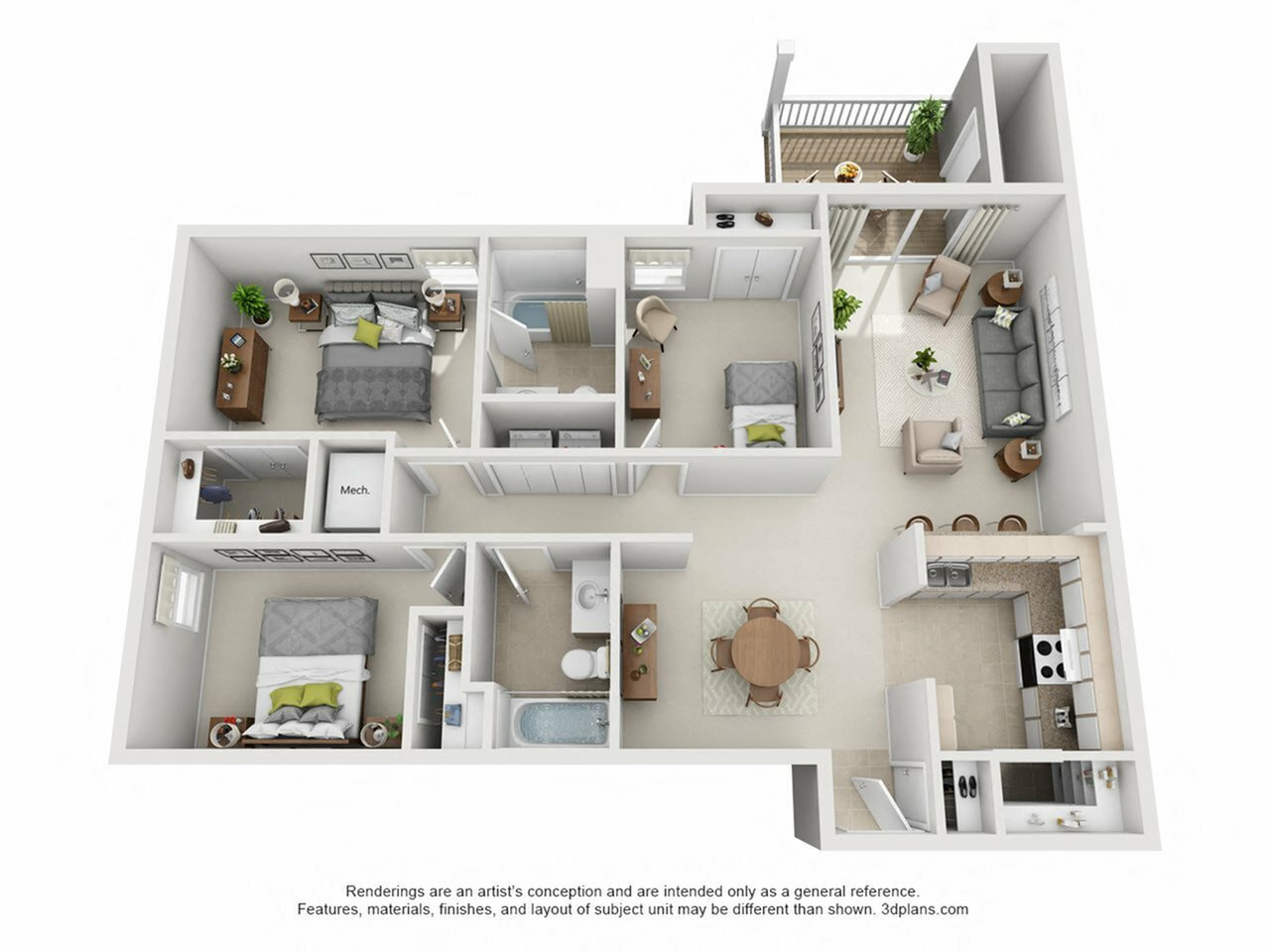 C1 Floor Plan