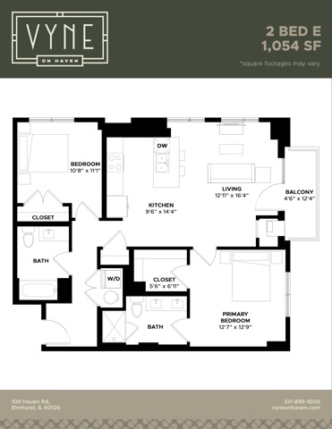 Final - Vyne On Haven - Floor Plans - 2 BED E - TYPE B